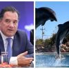 Παρέμβαση του υπουργείου Εσωτερικών για την ανάρτηση Γεωργιάδη από το Αττικό Πάρκο με τα δελφίνια / Γεωργιάδης: Μου είπαν ότι είναι νόμιμο